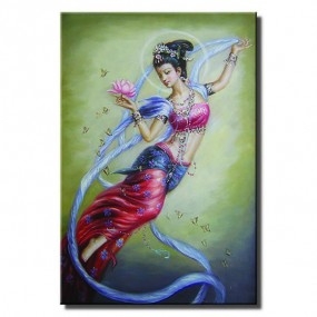 Tranh in Canvas sơn dầu